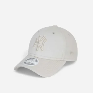 New Era Cappellino 9FORTY regolabile Tonal New York Yankees donna grigio pietra