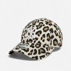 New Era Cappellino 9FORTY Regolabile New York Yankees White Leopard