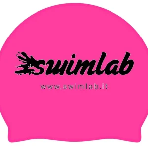 CUFFIA SILICONE SWIMLAB BASE ROSA