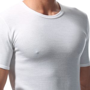 MAGLIETTA UOMO MANICA CORTA GIRCOLLO IN LANA COTONE ART. 065457  – Marchio RAGNO