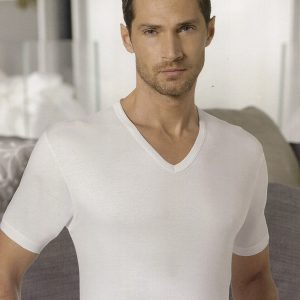 MAGLIETTA UOMO MANICA CORTA COLLO A V ART. T110 Marchio NOTTINGHAM