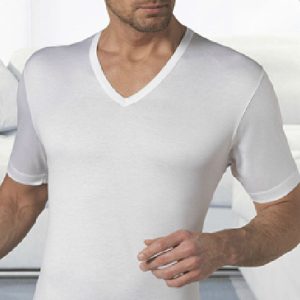 MAGLIETTA UOMO MANICA CORTA COLLO V FILOSCOZIA ART. TV1702 Marchio NOTTINGHAM