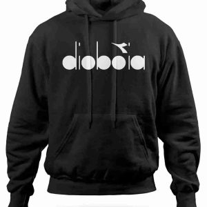 Felpa Con Cappuccio Dioboia Logo Fake Diadora