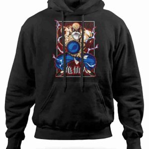 Felpa con cappuccio Genio delle Tartarughe Dragon Ball Z Anime