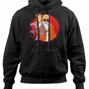 Felpa con cappuccio Genio Tartarughe Divertente Dragon Ball Anime