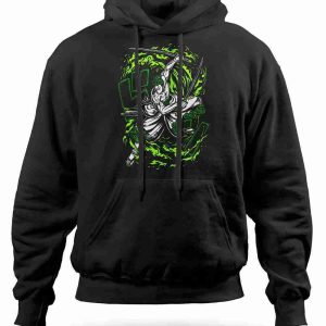 Felpa con cappuccio Zoro One Piece Anime