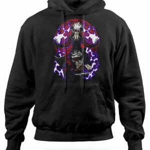 Felpa Devil Union Black Clover Anime con Cappuccio