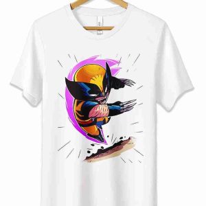 T-Shirt Maglietta Wolverine X-Men Logan