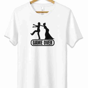 T-Shirt per Addio al Celibato Nubilato Maglietta in Cotone Personalizzata