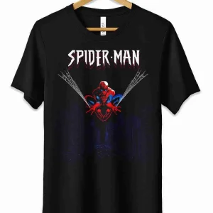 T-Shirt Spiderman Maglietta Estiva Supereroi Marvel