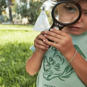 T-Shirt bambino Mayoral Rinoceronte bassorilievo verde alloro