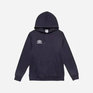 Umbro Felpa Hoodie mini logo navy