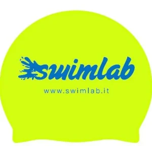 CUFFIA SILICONE SWIMLAB BASE GIALLO