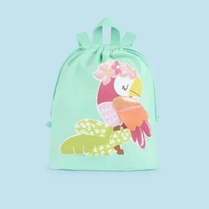 Zainetto interattivo neonata Mayoral "Pappagallo" Acqua