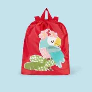 Zainetto interattivo neonata Mayoral "Pappagallo" rosso